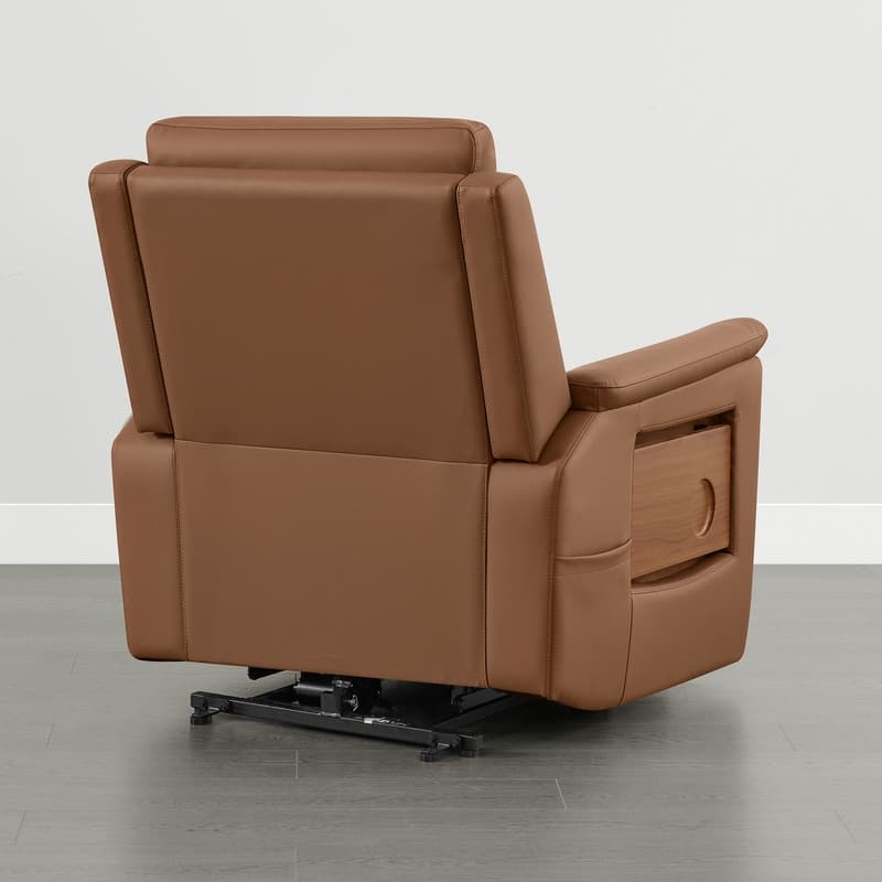 Spruce & Spring Power Lift Recliner Chair for Elderly with Foldable Tray Table and Massage