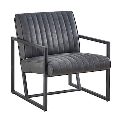 Modern design high quality PU+ steel armchair，for Kitchen, Dining, Bedroom, Living Room