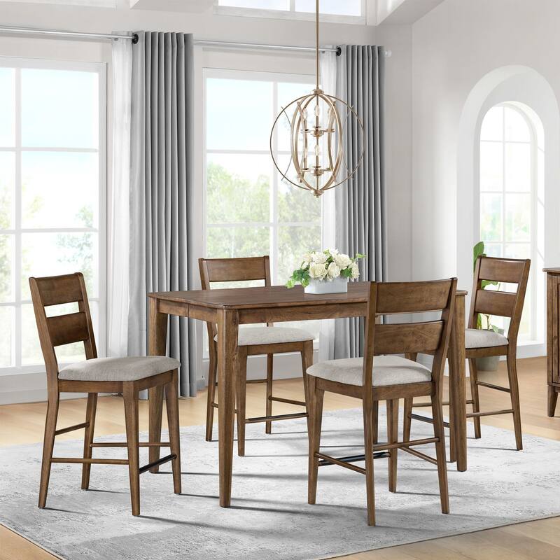 Koloa 54" Dining Table with Leaf, Honey