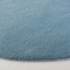 preview thumbnail 46 of 51, SAFAVIEH Handmade Fifth Avenue Goretti Solid New Zealand Wool Rug 3' Round - Blue - Round