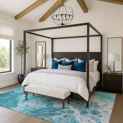Premium Washable Super Soft Contemporary Mayfield Rug