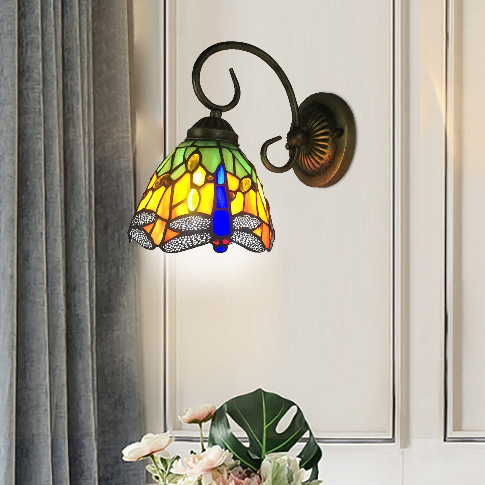 Tiffany style sconces top
