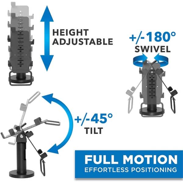Mount It 7 Pole Credit Card Pos Terminal Stand To Mount The Verifone Vx820 Anti Theft Locking Tilt Swivel Mi 3792 On Sale Overstock 30805790