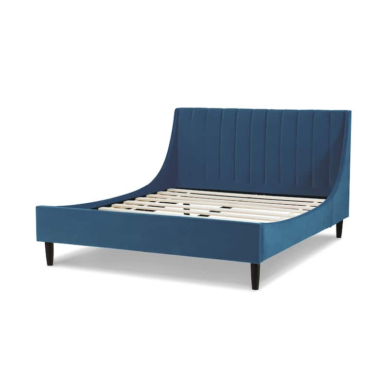 Aspen Vertical Tufted Upholstered Platform Bed