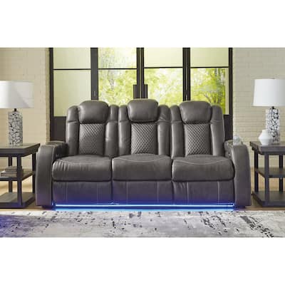 Signature Design by Ashley Fyne-Dyme Power Reclining Sofa - 85" W x 43" D x 43" H