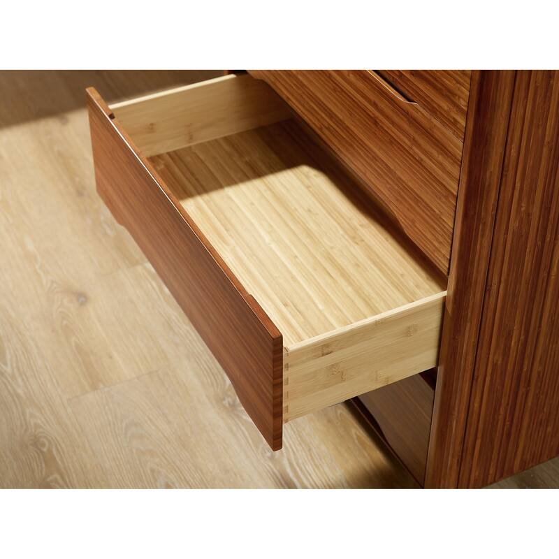 Dylan 4pc Queen Platform Bedroom Set with Chest in Copper