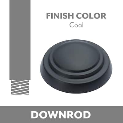 MinkaAire 36" Downrod in Coal Finish