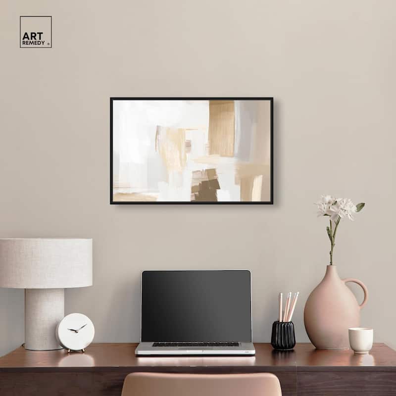 Honeycomb Hues II Canvas by Art Remedy