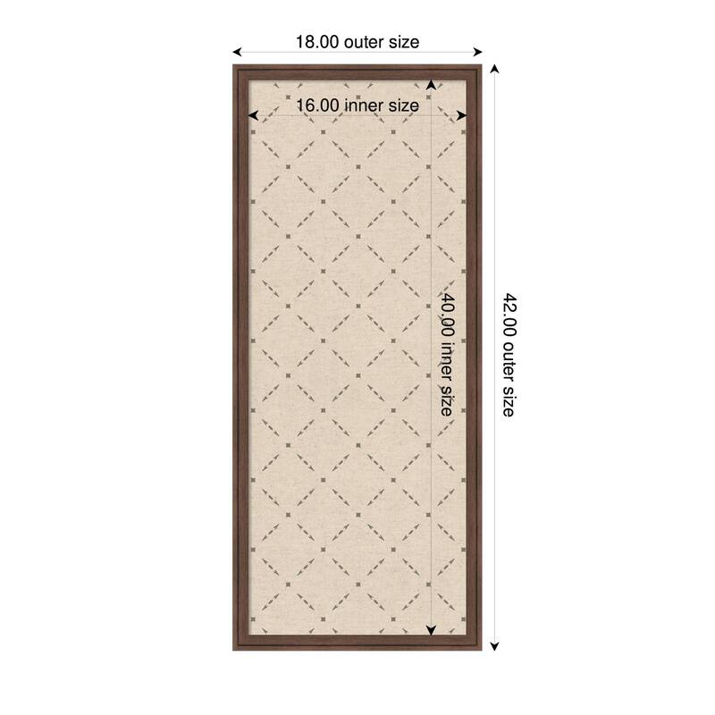 Kate and Laurel Pinboard Green Lattice Print