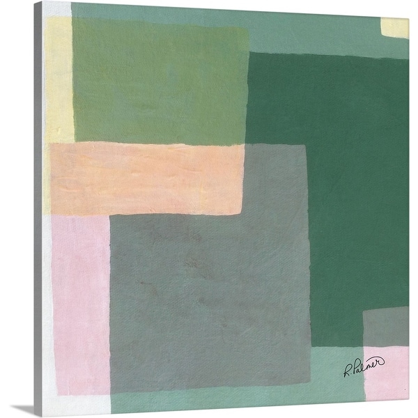 "Quiet Overlay" Canvas Wall Art