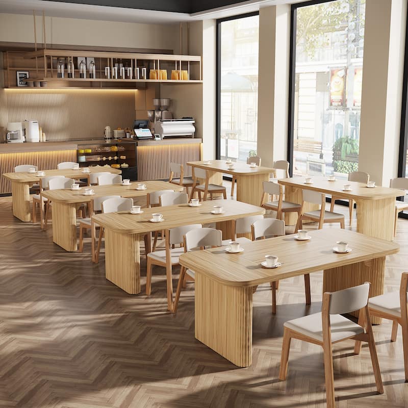 Wood Dining Table, Modern Kitchen Table, Dining Room Accent Table