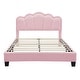 preview thumbnail 43 of 48, Upholstered bed with LED lights