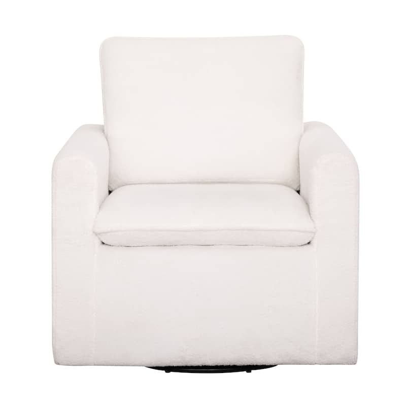 Lifestyle Solutions Lyra Swivel Accent Chair