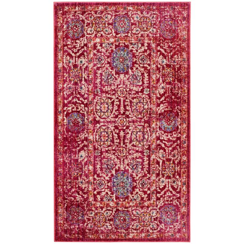 SAFAVIEH Sutton Andina Boho Oriental Polyester Rug