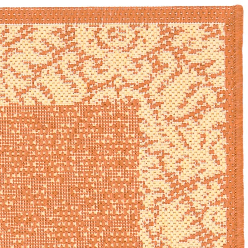 SAFAVIEH Courtyard Peggie Indoor/ Outdoor Patio Backyard Rug