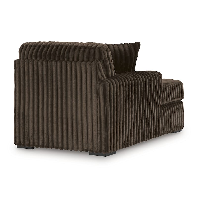 Signature Design by Ashley Midnight-madness Brown 2-Piece Sectional Sofa with Chaise - 120" W x 65" D x 40" H