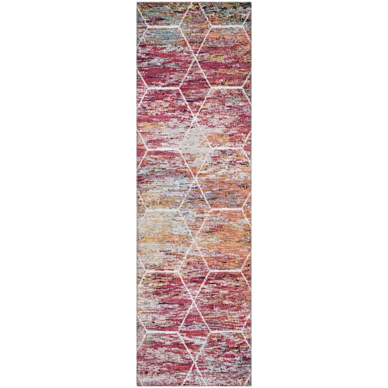 Premium Washable Super Soft Geo Abstract Mayfield Rug