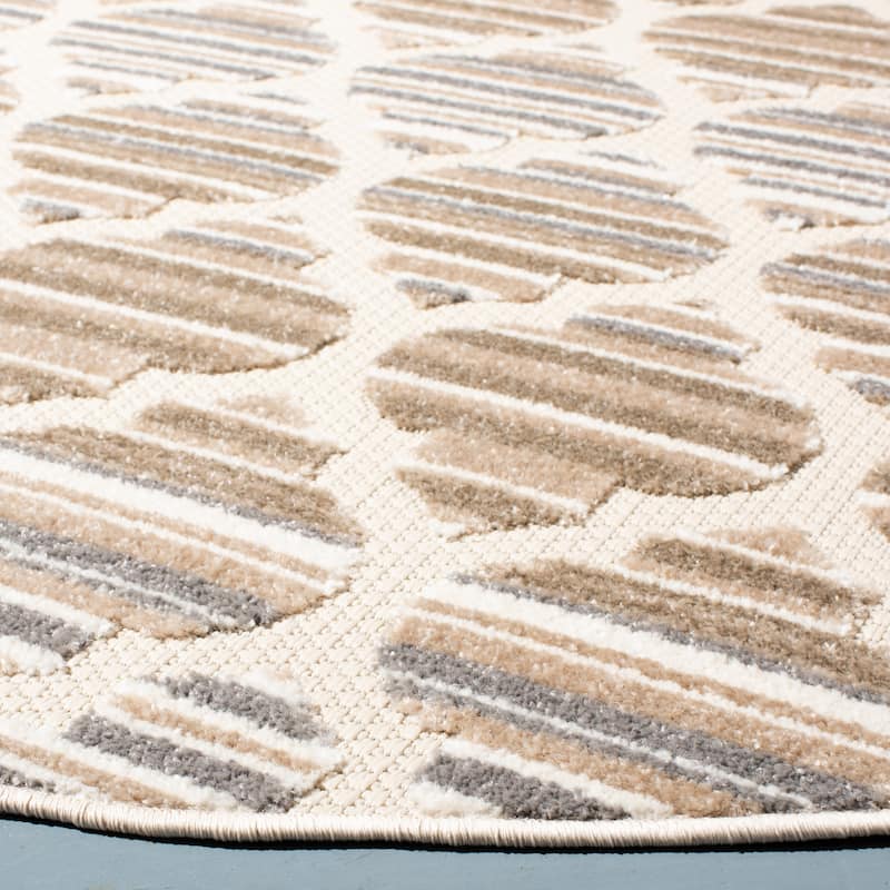 SAFAVIEH Cabana Kaleen Indoor/ Outdoor Waterproof Patio Trellis Rug