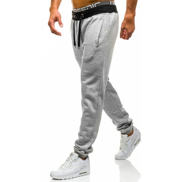 fitted jogging pants