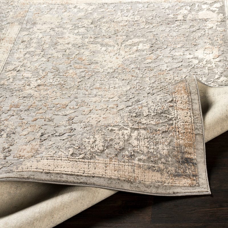 Margarethe Grey Traditional Accent Rug - 2' x 3'