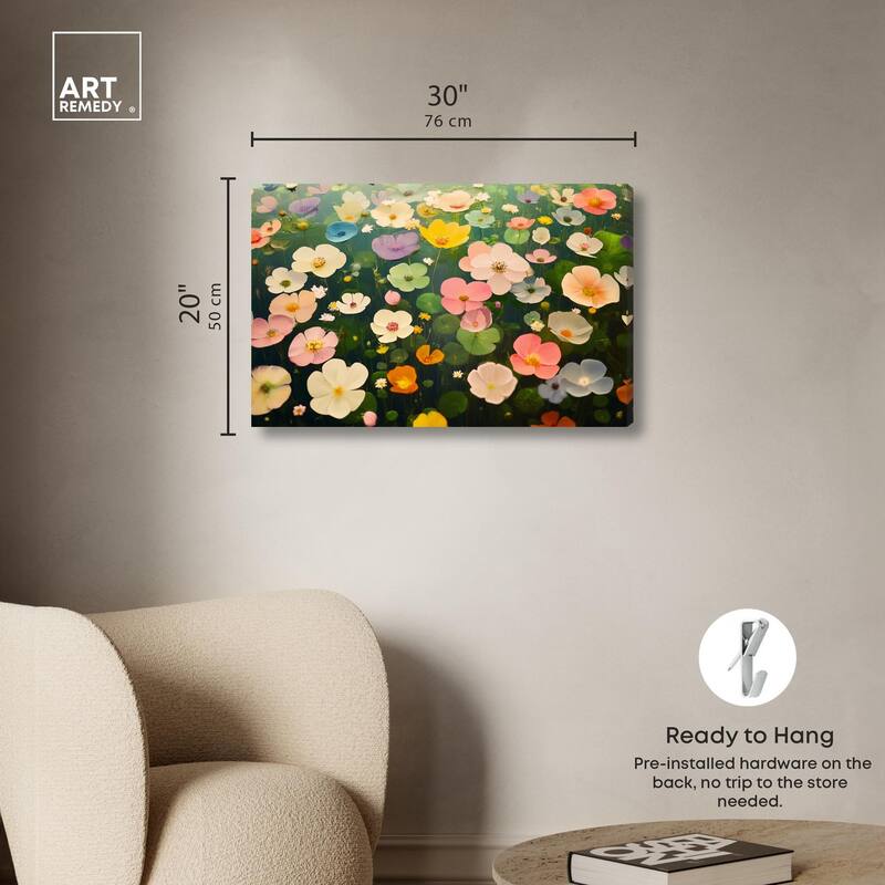 Meadow of Dreams Canvas by Art Remedy, Gallery Wrapped