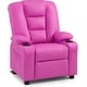 preview thumbnail 6 of 71, MCombo Big Kids Recliner Chair for Toddler Boys and Girls Faux Leather - 28.3"(L)x26.4"(W)x34.2"(H)