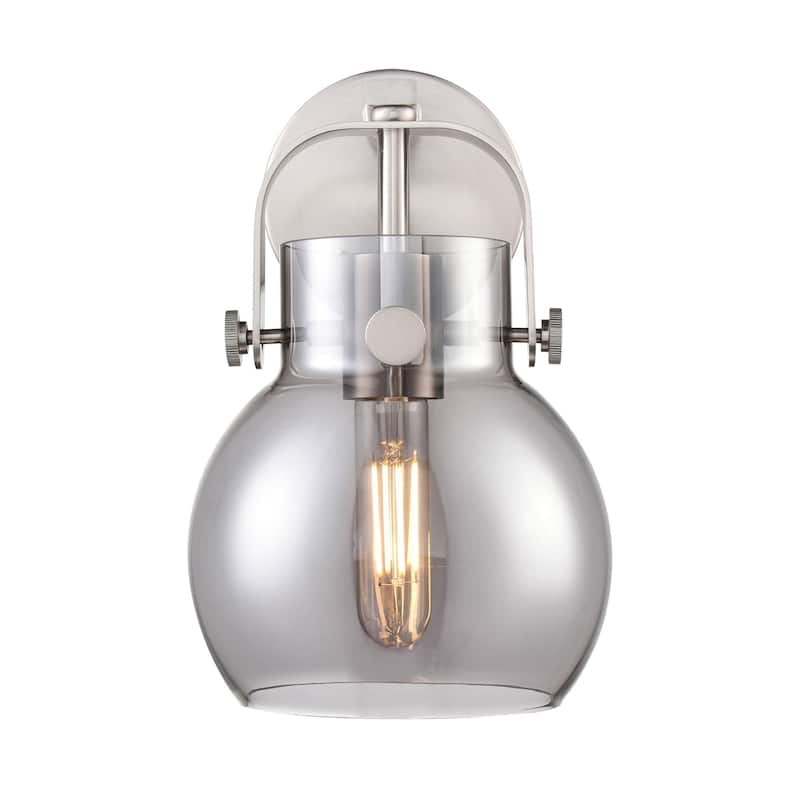 Innovations Lighting 423-1W-10-7 Pilaster II Sphere Sconce Pilaster II