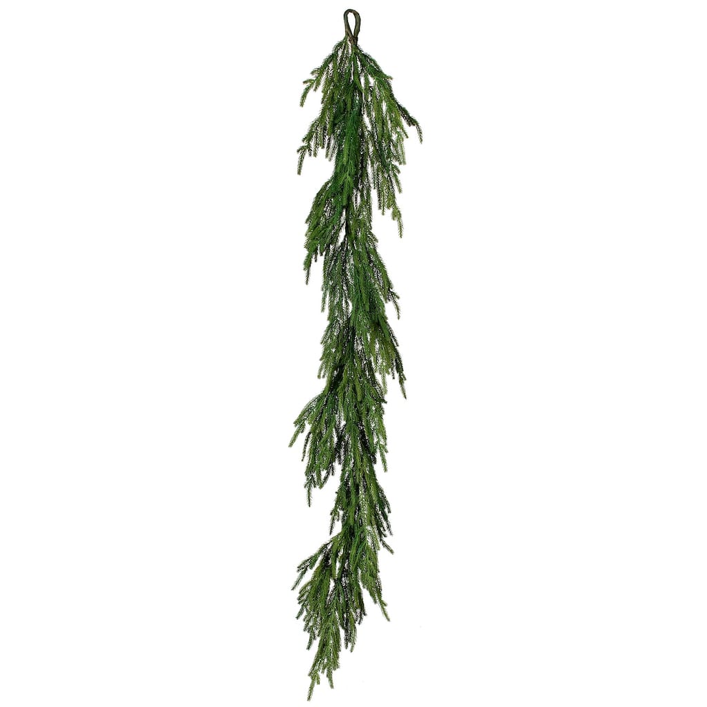 60-inch Natural Touch Norfolk Pine Garland