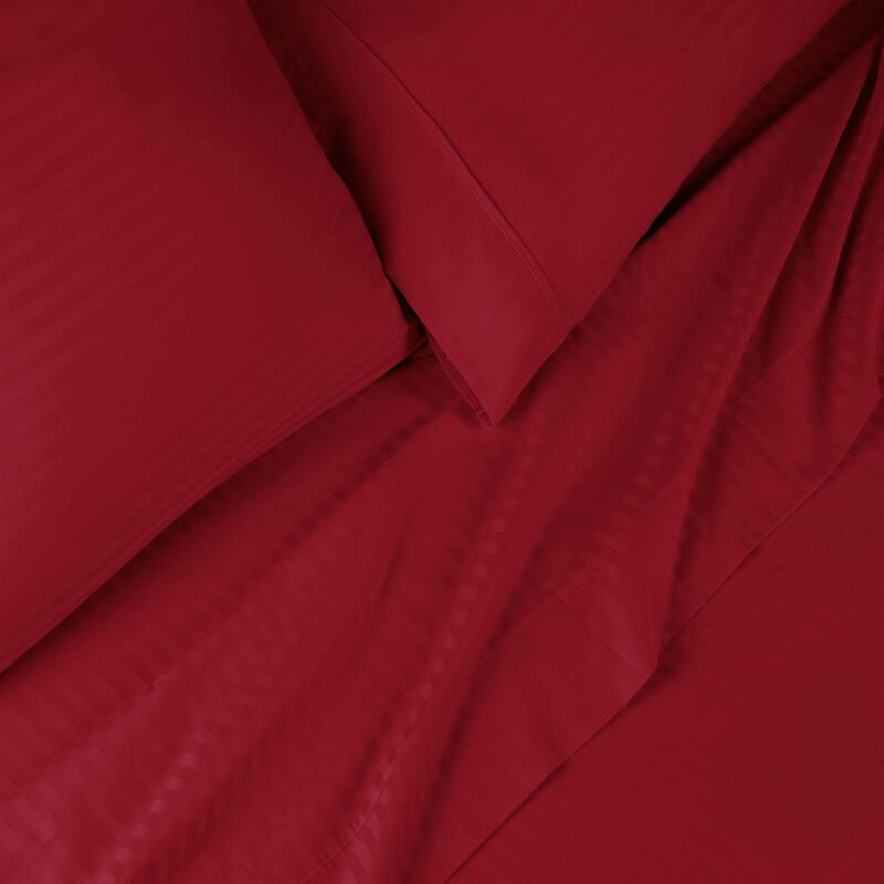 Superior Egyptian Cotton 600TC Striped Deep Pocket Sheet Set