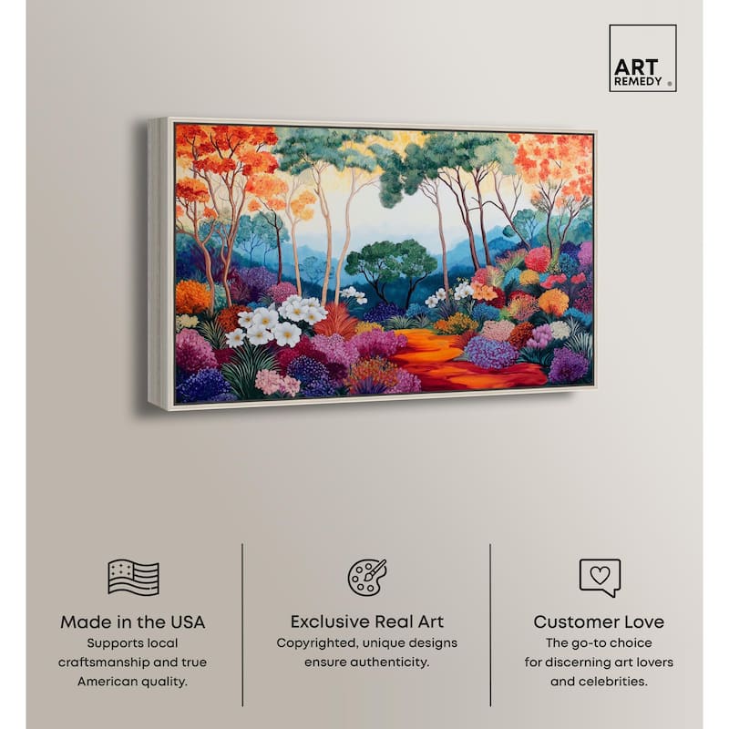 Solara's Bloom II Canvas by Art Remedy