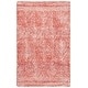 preview thumbnail 37 of 83, SAFAVIEH Handmade Abstract Zenzi Modern Wool Rug 3' x 5' - Ivory/Red