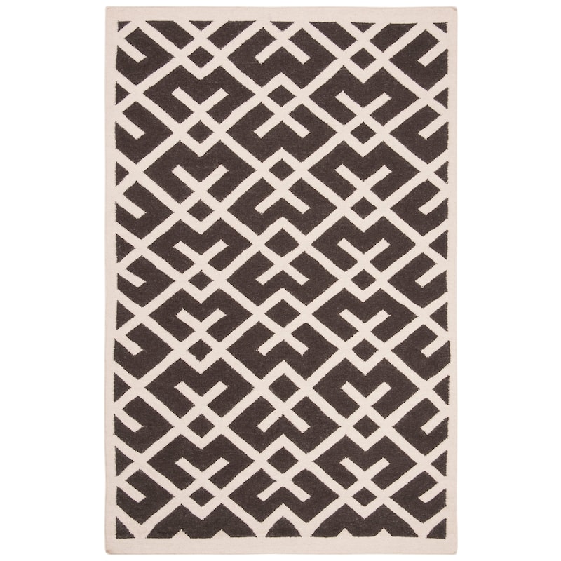 SAFAVIEH Handmade Flatweave Dhurries Eildine Modern Moroccan Wool Rug