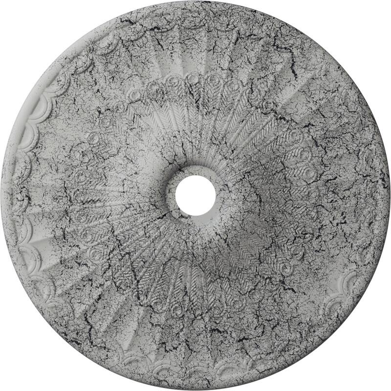 36 5/8"OD x 3 5/8"ID x 2 3/8"P Galveston Ceiling Medallion