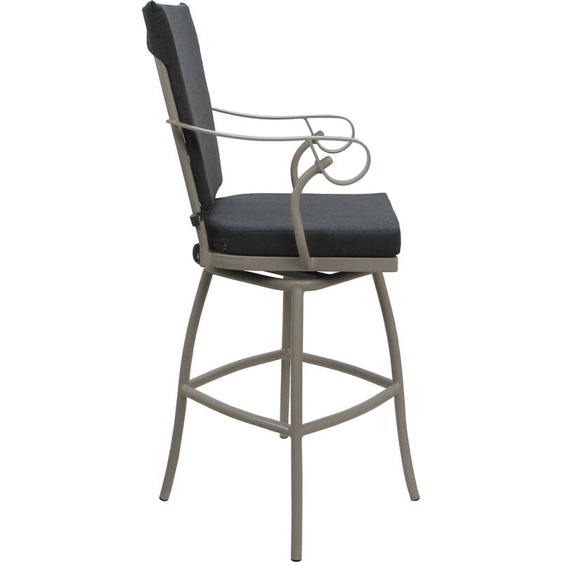 Outdoor or Indoor Counter 26", 30" or Extra Tall 34" Bar Stool - Jamey