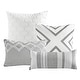 preview thumbnail 14 of 19, Wellco Bedding Comforter Set Bed In A Bag - 7 Piece Luxury POLLY yarn dyed Bedding Sets - Oversized Bedroom Comforters