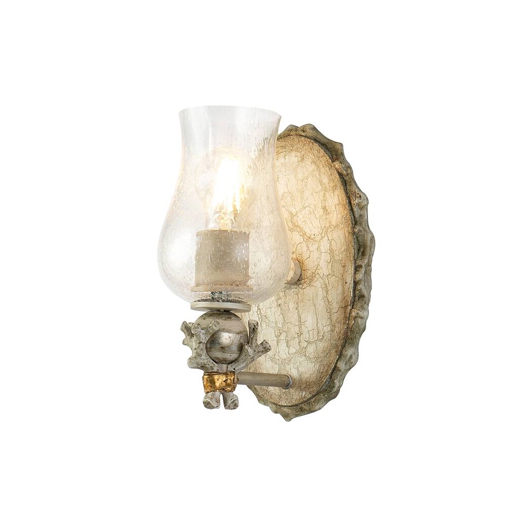Trellis 1 Light Vintage Wall Sconce - small