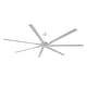 preview thumbnail 6 of 26, 100" Indsutrial Black/ Silver/ White Extra Larger HVLS Commercial Ceiling Fan with Remote - 100" Huge Fan