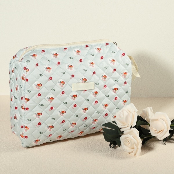 cute travel makeup bag Small Narwey Make up Pouch NW1115 Cosmetic  narwey keeping everything neat and orderly Cute Bow Black Makeup Bag