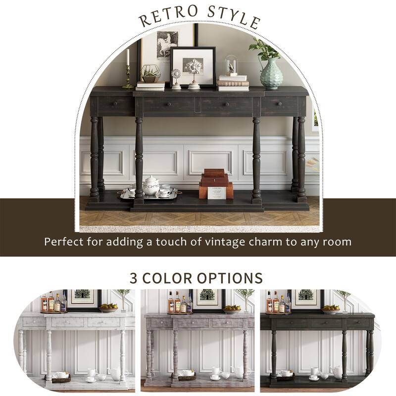 Retro Senior Console Table