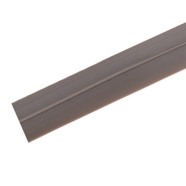 Shop Self Adhesive Door Bottom Sweep Brown Pvc 0 71 Inch Strip 40