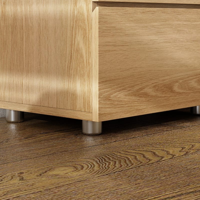 18.9'' Tall 15.7"W 2 - Drawer Nightstand Chest End Table