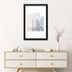 preview thumbnail 3 of 18, iCanvas "Calgary Skyline Poster Pastel" by Paul Rommer