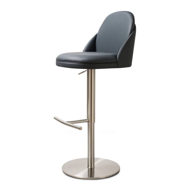 Finta 360 Degree Swivel Counter Stool - Navy Blue