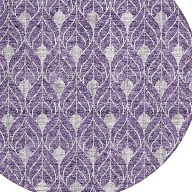 HomeRoots Geometric Transitional Rectangle Outdoor Rug