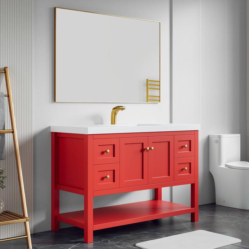 Winslow 48" Single Bathroom Vanity Set