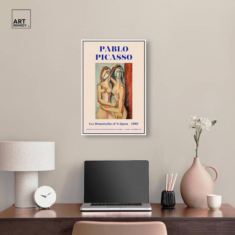Picasso's Avignon Canvas by Art Remedy