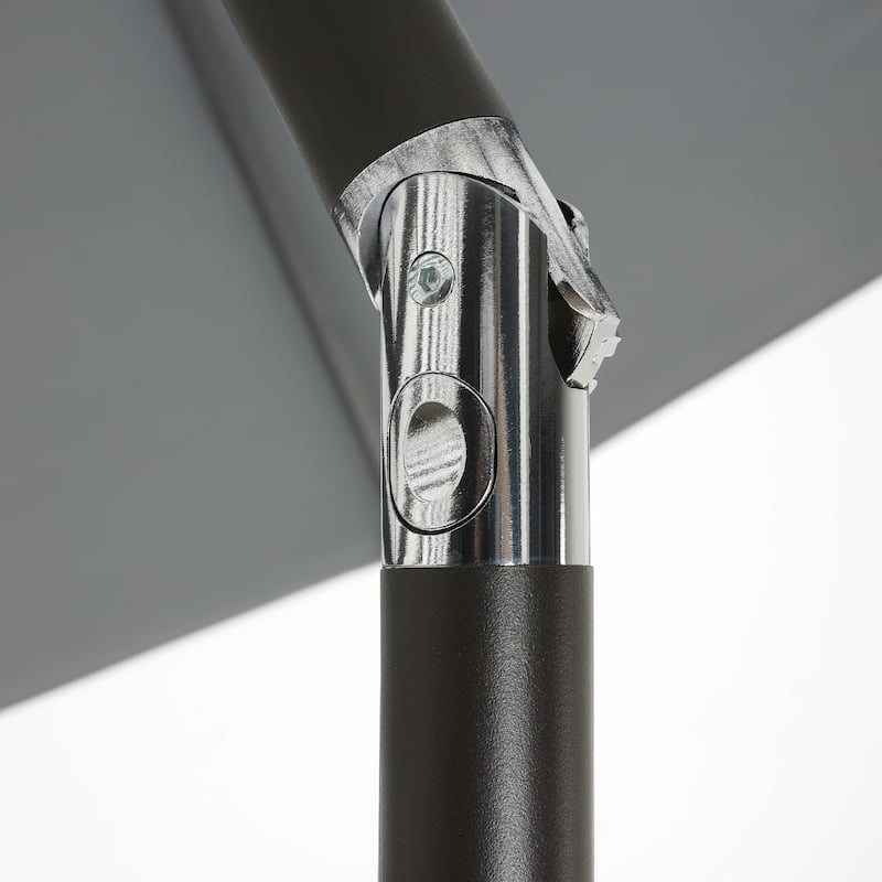 Holme 9-foot Steel Market Patio Umbrella with Tilt-and-Crank