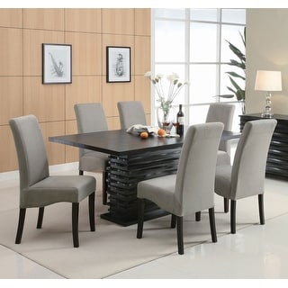Stanton Rectangular Dining Table Set Grey
