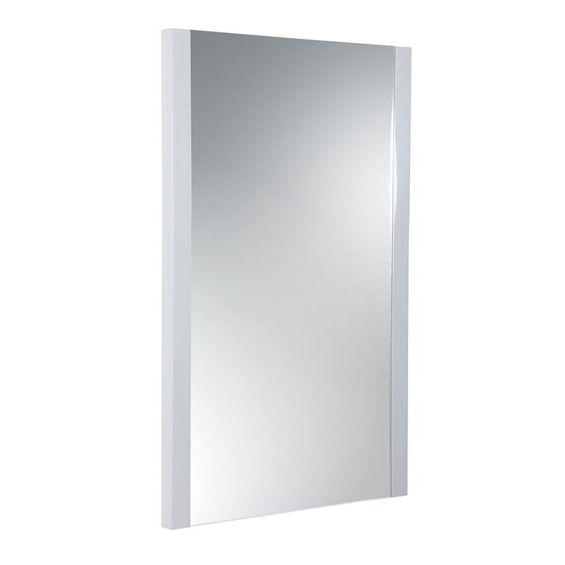 Fresca Torino 32" x 20" Framed Bathroom Mirror - White