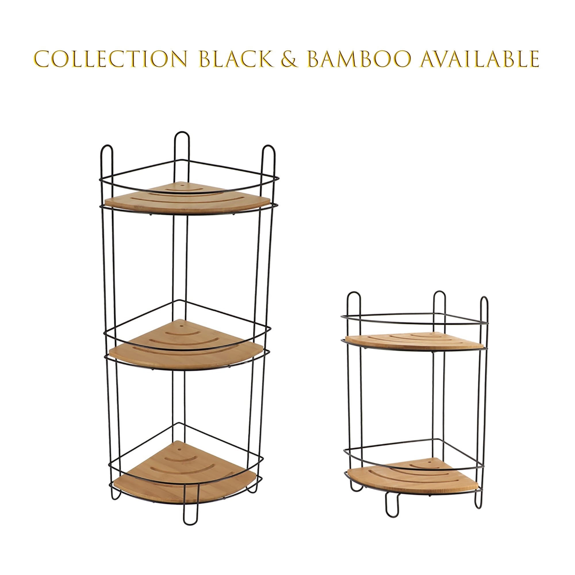 Bay Isle Home Larock Freestanding Bamboo Shower Caddy & Reviews